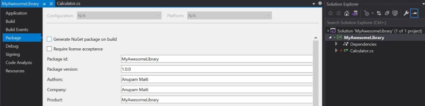 Create And Publish A NuGet Package Into Azure Artifacts Using CI/CD Pipeline